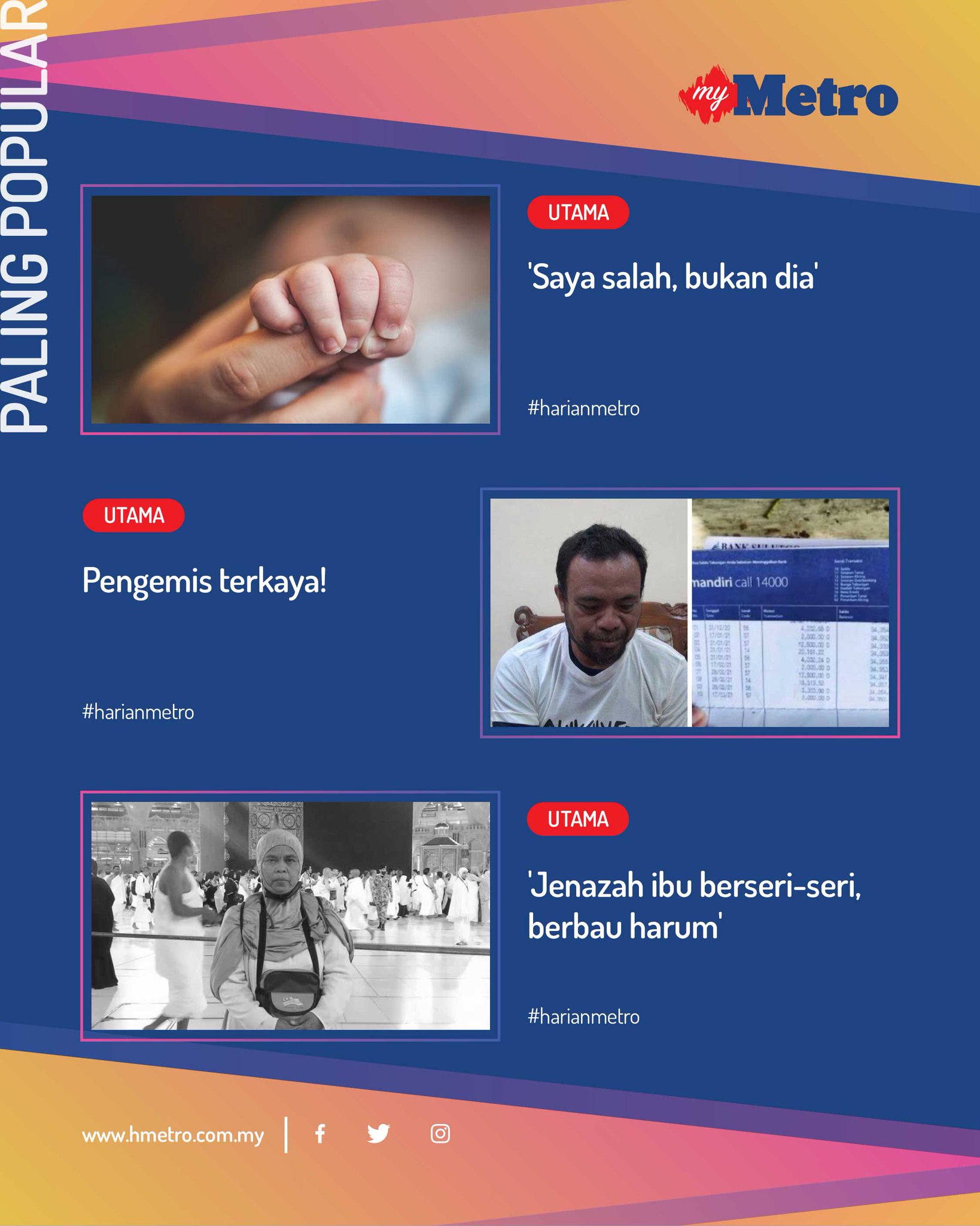 Harian Metro On Twitter Tiga Artikel Pilihan Pembaca Harian Metro 1