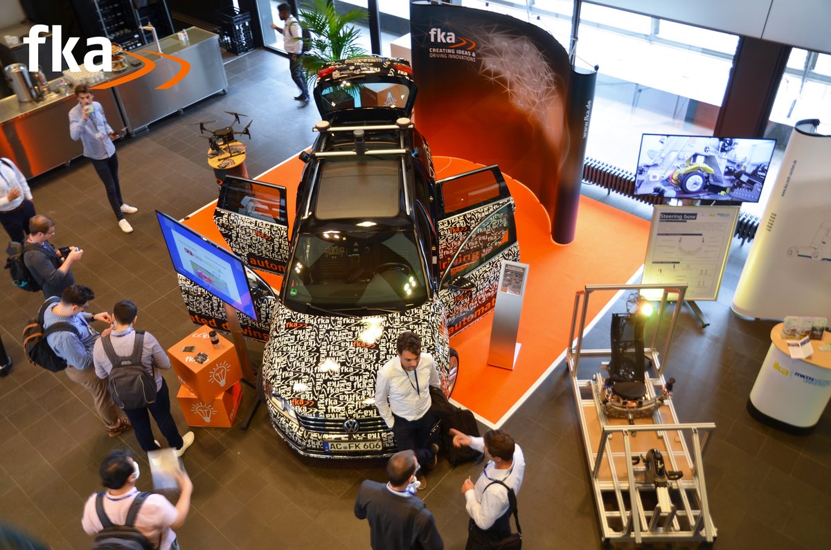 fka_de's tweet photo. We're excited to be back on site with international experts on the topics of #AutomatedDriving &amp; #IntelligentVehicles at the #IntelligentVehiclesSymposium.
The participants can experience our test vehicle for automated driving functions at our booth.
https://t.co/CE5U6KZvug https://t.co/ipwHDnFOsI