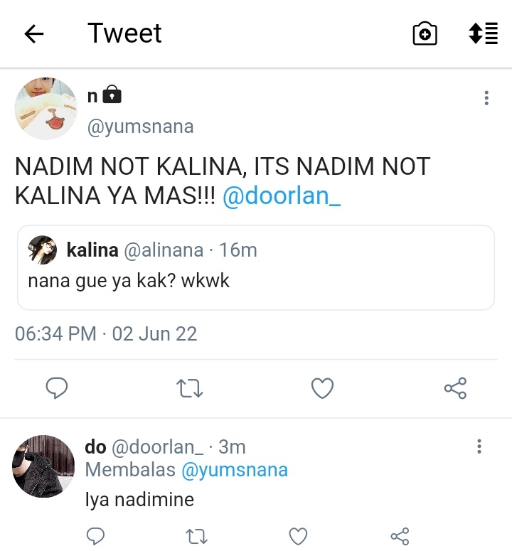 rinanaj_'s tweet photo. Nomin short au.

Gimana rasanya pacaran sama anak meme? mau tau? coba tanya Orlando.

"Gua suka lu karena lu Nadim Yudha Akasra" -Orlando
"Kak orlan itu mineral tapi ga pake ral xixixi" -Nadim

© written by Karina N, 2022. https://t.co/2kYXiLkFXE