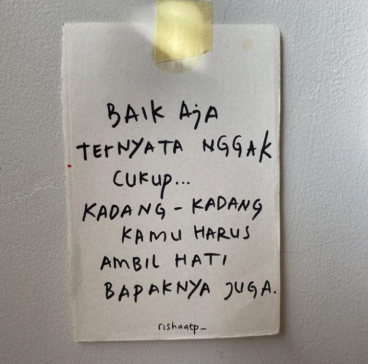 mindhealthyid's tweet photo. Gima cara kalian supaya bisa ambil hati bapaknya ? https://t.co/MyfcpxDrvV