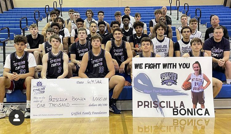 SidelineTBT's tweet photo. This weekend Sideline Cancer hosted an AAU Tournament that brought together the likes of York Ballers and Western PA Elite to play for something Bigger Than Basketball. They played for Priscilla Bonica and raised money in honor as she heroically battles brain cancer. https://t.co/18TDD01OHA