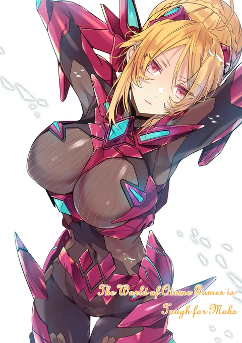 先月のリクエスト絵描きましたのでUpします(*'▽`*)
お題はパイスー姿のアンジェさん。1年位前に描いたパイロットスーツイメージイラストのブラッシュアップ版です。
#モブせか 