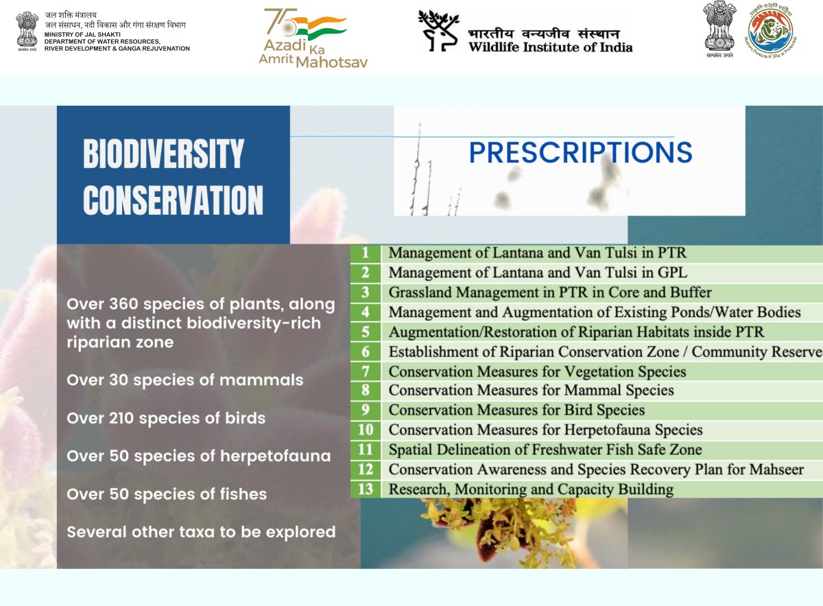 DoWRRDGR_MoJS's tweet photo. The Integrated Landscape Management Plan will holistically consolidate the landscape for biodiversity conservation and well being of communities dependent on forests.
#ILMP @wii_india @moefcc https://t.co/q7BXXKA9mx