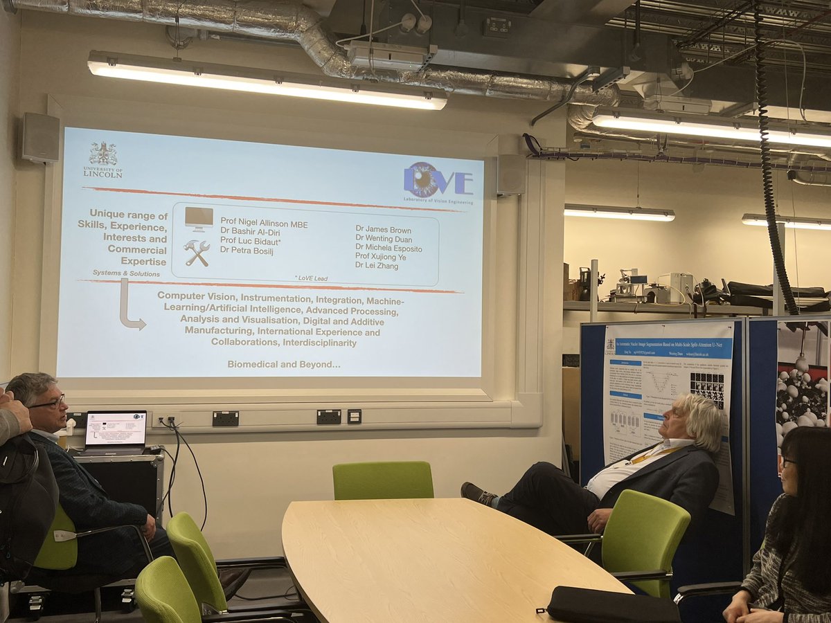 UoLCompSci's tweet image. The third stop within our research #buzzweek is our L.O.V.E research group, or Laboratory of Vision Engineering! 

#research #imaging #visionengineering #computerscience #lovelincoln