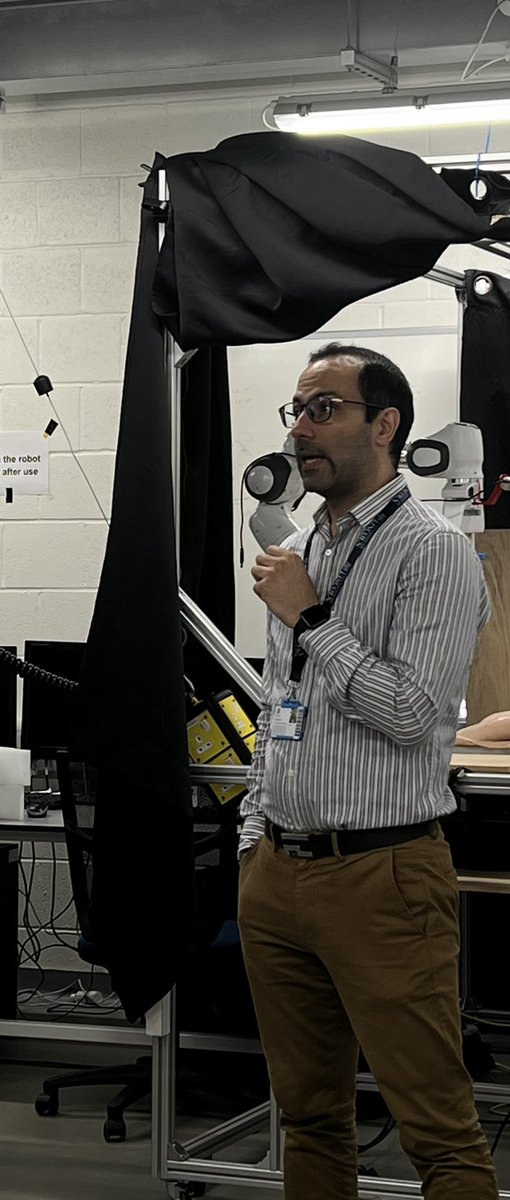 UoLCompSci's tweet image. And finally the last stop with the @UoLCompSci research #buzzweek tour we stopped into the @LCAS_UoL research lab! 

#research #robotics #computerscience #lovelincoln