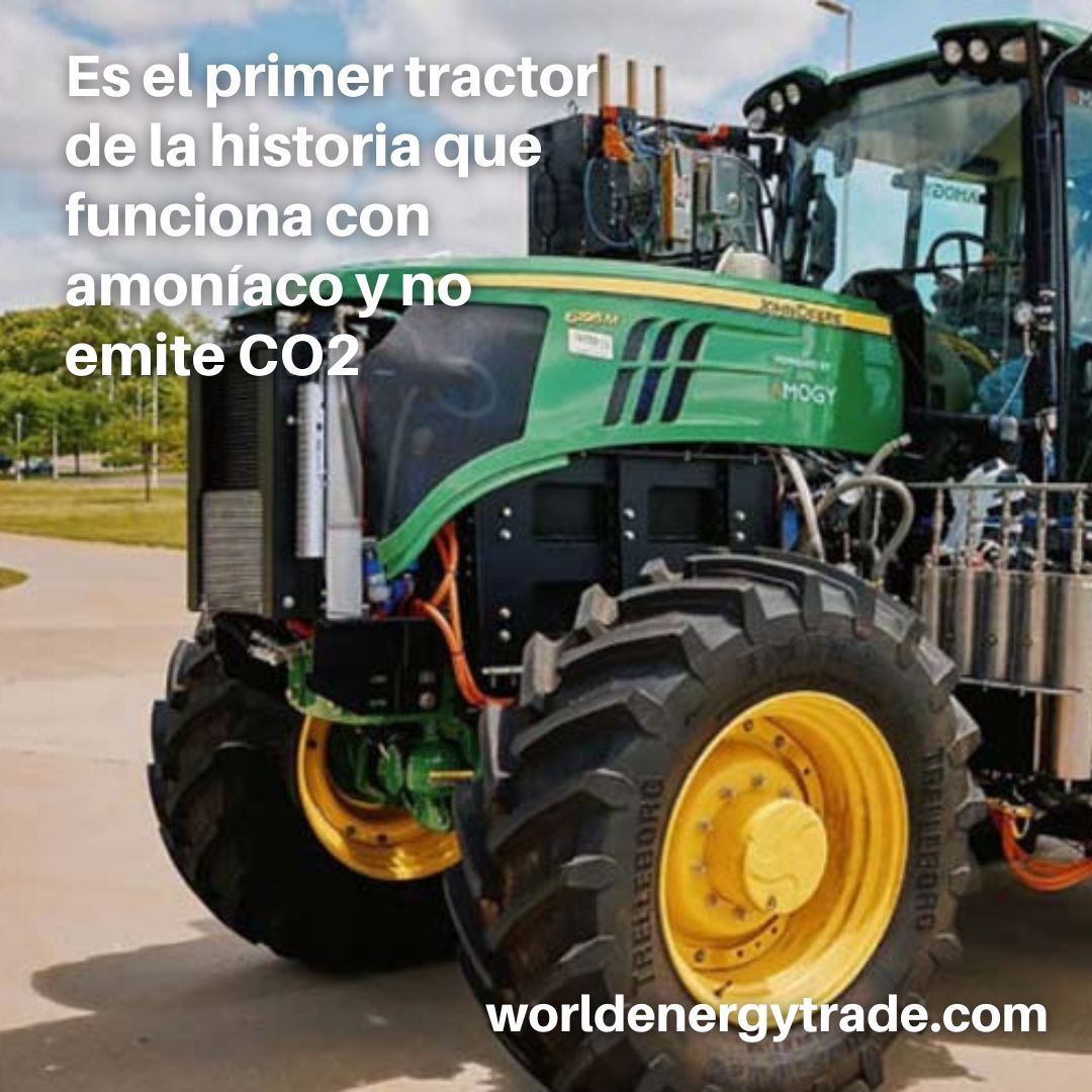 Amogy, una startup con sede en Brooklyn, ha anunciado que ha realizado con éxito la primera demostración de un tractor con amoníaco y con cero emisiones. worldenergytrade.com/innovacion/mov…

#Amogy #startup #NetZero #mobility #electricvehicles