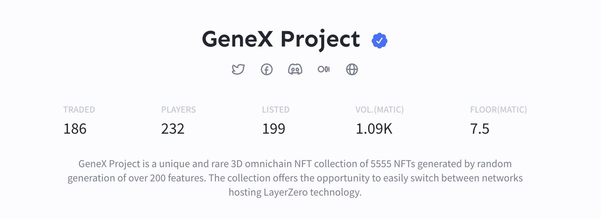 GeneX Project | cc0 tweet media