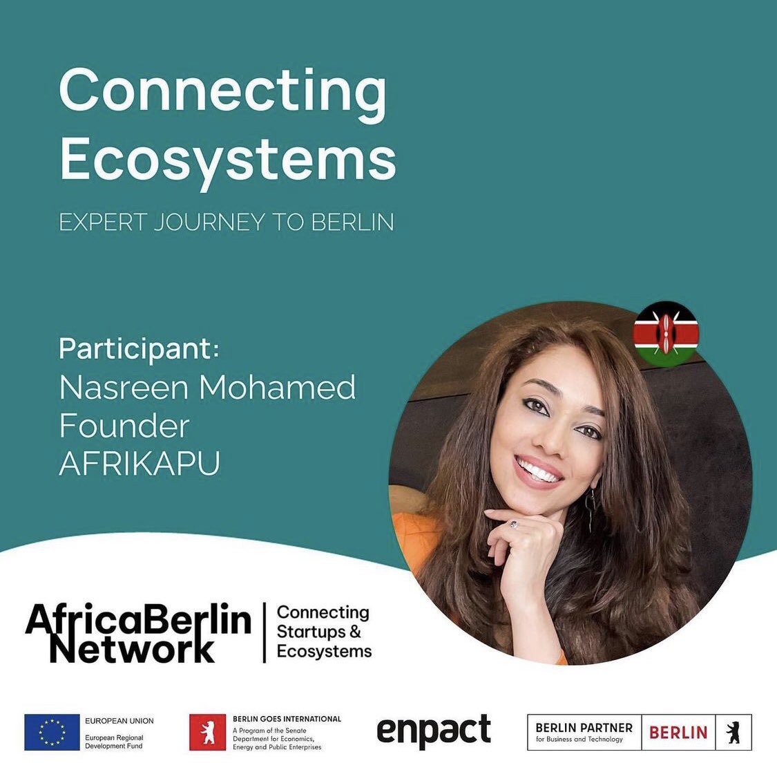Honored to be one of the 12 ecosystem experts invited to Berlin to participate in cross-cultural knowledge exchange &amp; attend one of Berlin’s biggest digital society festivals <a href="/re_publica/">re:publica</a> with the goal of nurturing collaborative and strategic partnerships.
<a href="/enpactorg/">enpact</a> #AfricaBerlin