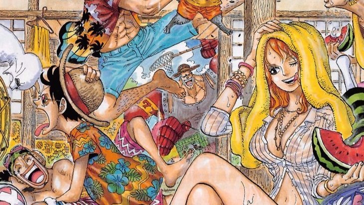 X 上的daily lunami 👒🍊：「just luffy taking care of nami when she