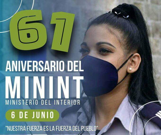 YamicelisCastro's tweet photo. #6DeJunio Desde #Yara #ProvinciaGranma llegue nuestras felicitaciones a los aguerridos combatientes del #MININTCuba https://t.co/2uFPqZKrkk