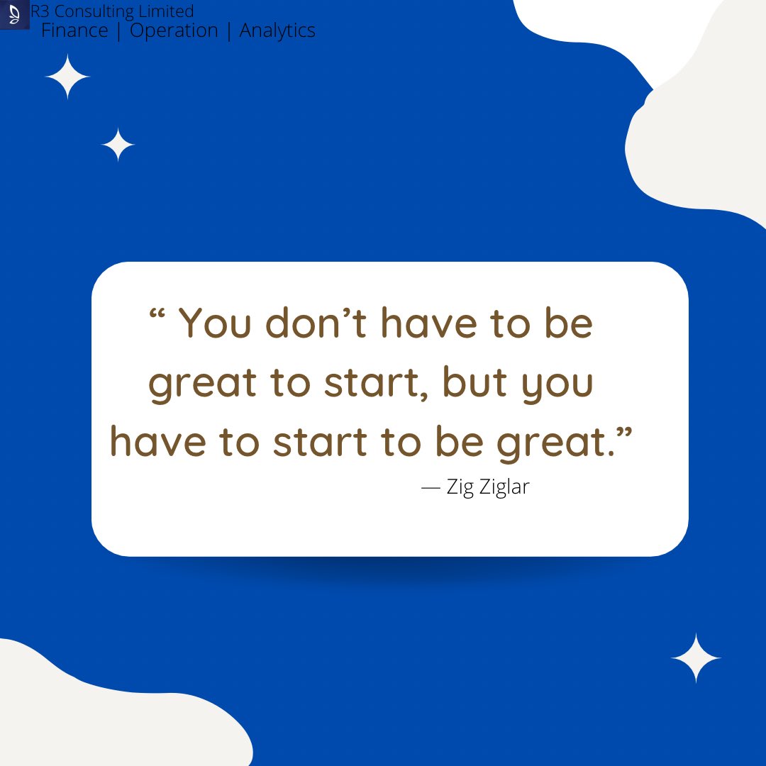 r3consultingltd's tweet photo. Unless you’re willing to take a step outside your comfort zone and a step towards your goal, you’ll never go anywhere.
#r3consultingltd #mondaymotivation #saperp #erpsolution #smesoftware #erp https://t.co/Al4RVbdTB0