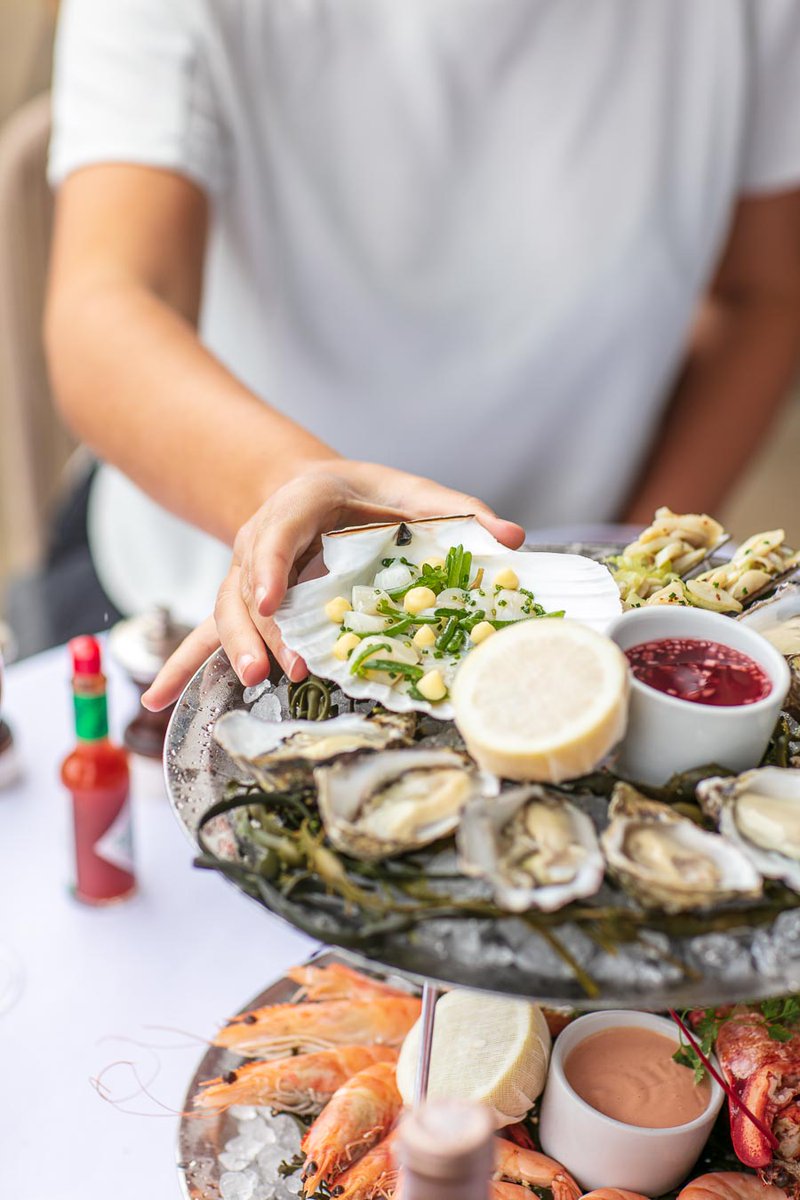 Why not start the week in style with @tonyflemchef's new crustacea selection alongside a glass of <a href="/maisonmirabeau/">Maison Mirabeau – Créateur de Rosé</a> rosé? Head to the website to book a table.