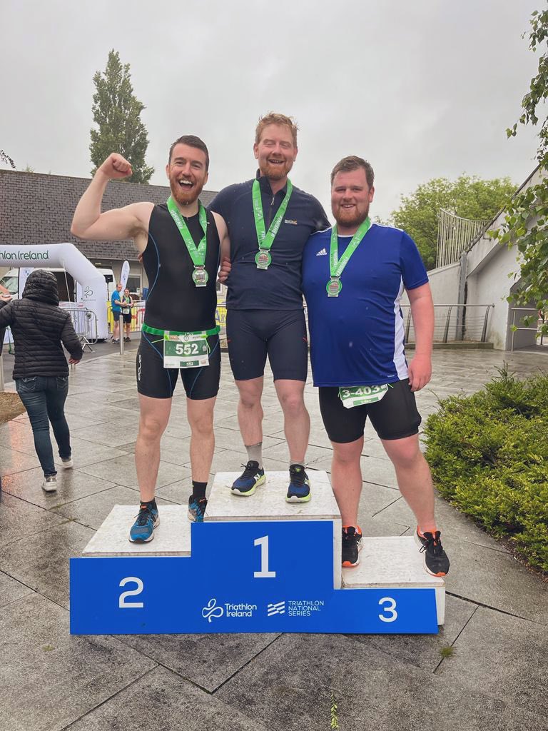 DavidPollardIRL's tweet photo. Brilliant day at @triathy, perfect way to keep the legs moving 3 weeks out from the Ring of Kerry cycle. #TriAthy https://t.co/HUiS8ITPkO