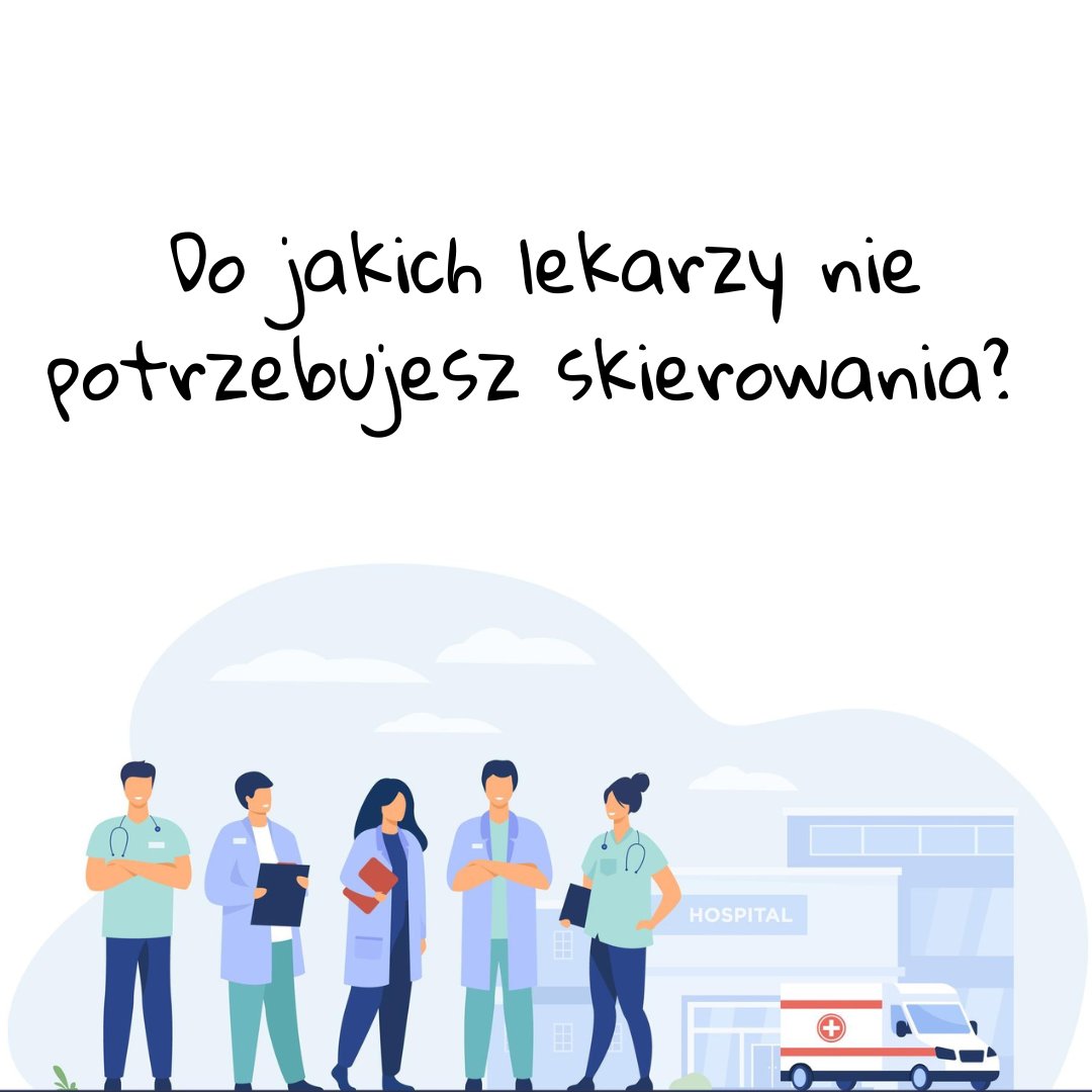 RzecznikZdrowia's tweet photo. Istnieje grupa specjalistów, do których możemy się wybrać bez skierowania od lekarza POZ! Są to: psychiatrzy, ginekolodzy i położnicy, onkolodzy, wenerolodzy i dentyści! #profilaktykUJ https://t.co/6tK7iFqEKA