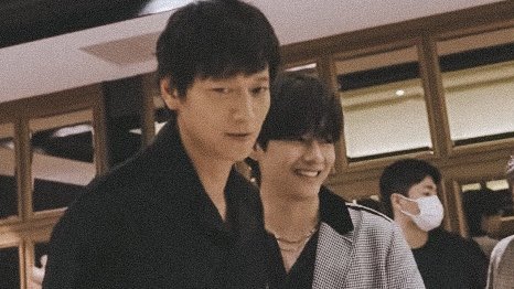 taeteland's tweet photo. taehyung in gang dong won’s vlog on youtube they are so cute 📸 https://t.co/fyhz7RWJ7M