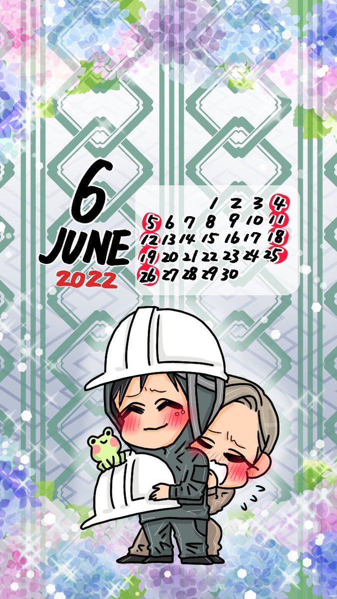 6月のカレンダーです!
良かったらお使いください(ᐢ ܸ. .ܸ ᐢ)՞ ՞

#カレンダー
#カレンダー2022 
