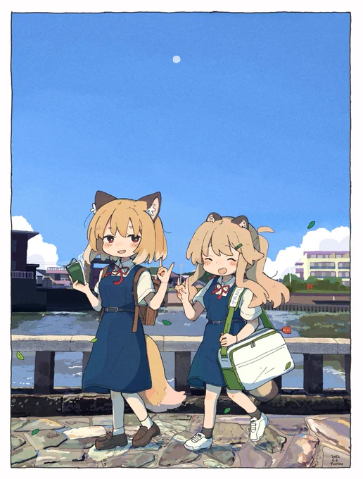 狐と狸 