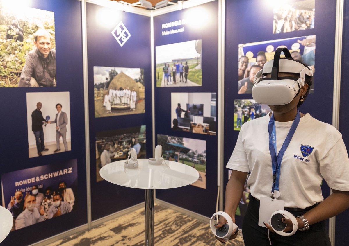 UrugwiroVillage's tweet photo. President Kagame attended the Rohde &amp; Schwarz Rwanda Office inauguration, bringing together key players in the local technology community for the launch of a collaboration that will help progress Rwanda’s goal of becoming a tech hub in the region and beyond. https://t.co/M9TTK4HqbS