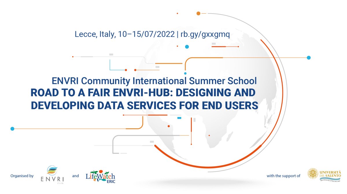 📢 We are pleased to announce that the detailed programme of the <a href="/ENVRIcomm/">ENVRI community</a> International Summer School can be found at lifewatch.eu/envri-communit…

Remember: participation in the School is free of charge and full board is provided for successful applicants – we'll see you there! 🏫