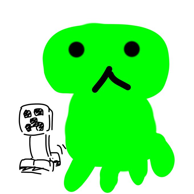 クリーパーのtwitterイラスト検索結果