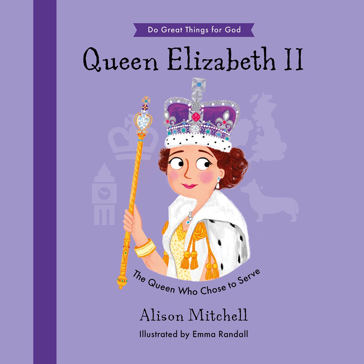 Plum_Agency's tweet photo. We hope you had a fun #PlatinumJubilee weekend! If you still want a #Queen fix we’ve got the best book- Queen Elizabeth II: The Queen Who Chose To Serve by #AlisonMitchell &amp; illustrated by our fantastic Plum @EmBemShem! You can pick up a copy of this royally fun book now! 👑💜 https://t.co/nZp7U35DCu