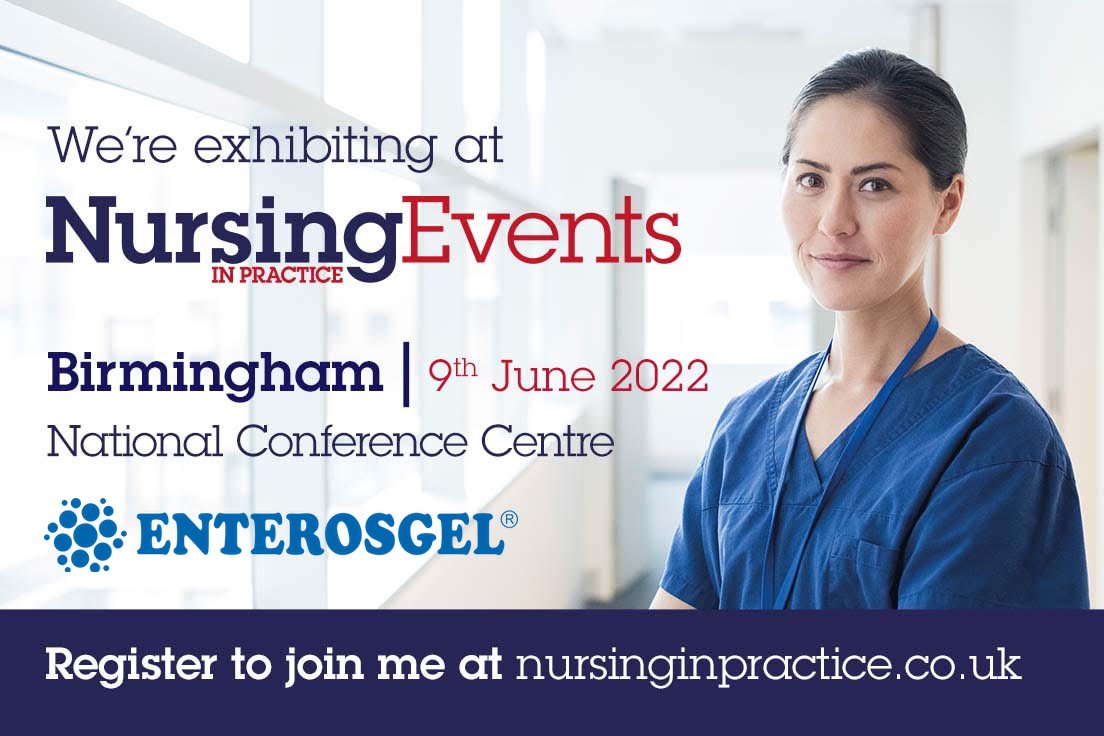 We are exhibiting at Nursing In Practice Events, Birmingham.
9th June 2022, National Conference Centre

#enterosgel #nursinginpractice #ibs #event