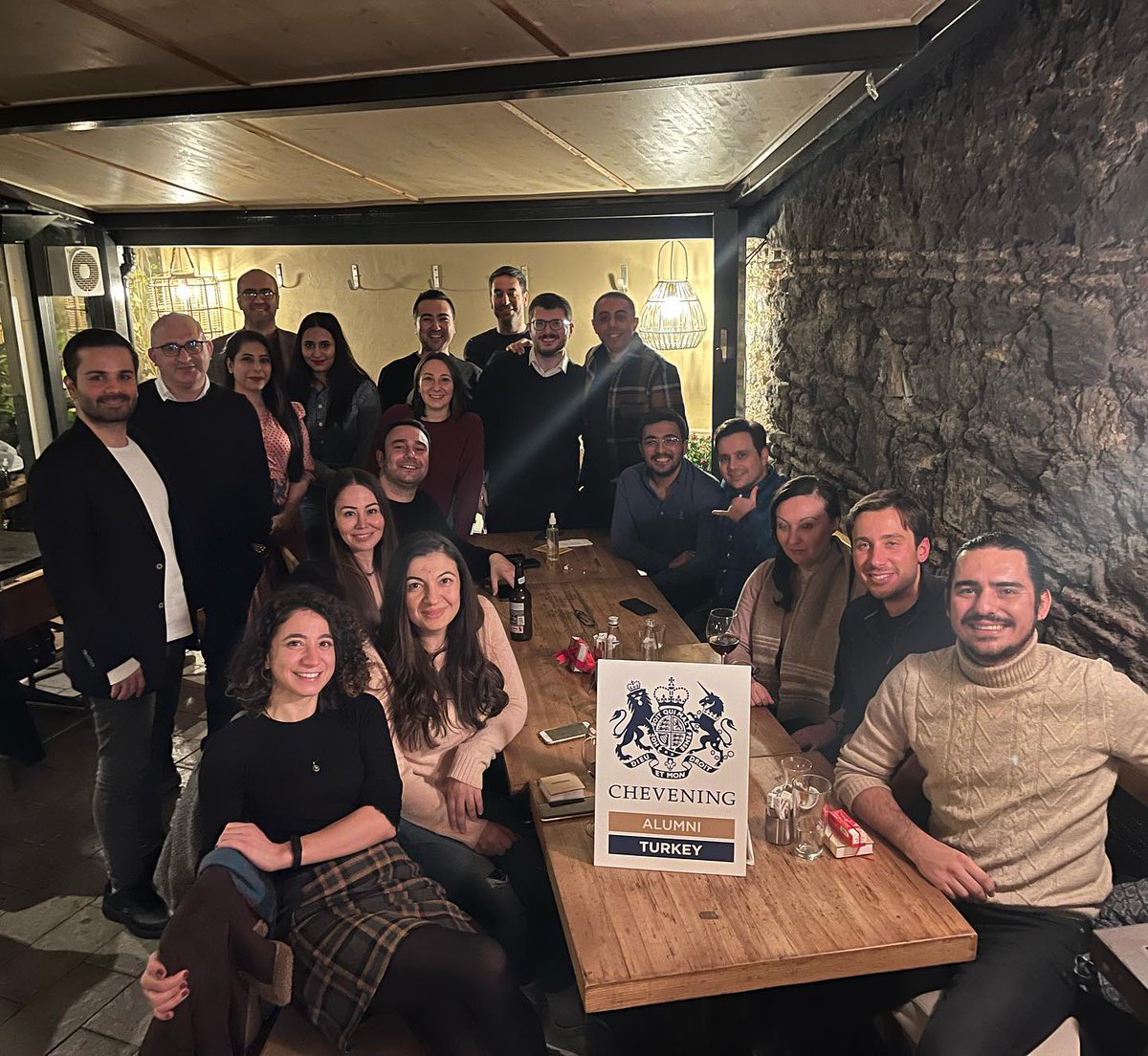 Chevening Alumni Network New Year Dinner Wishing you a happy New Year - may 2022 be your best year yet 🎄☃️🥳