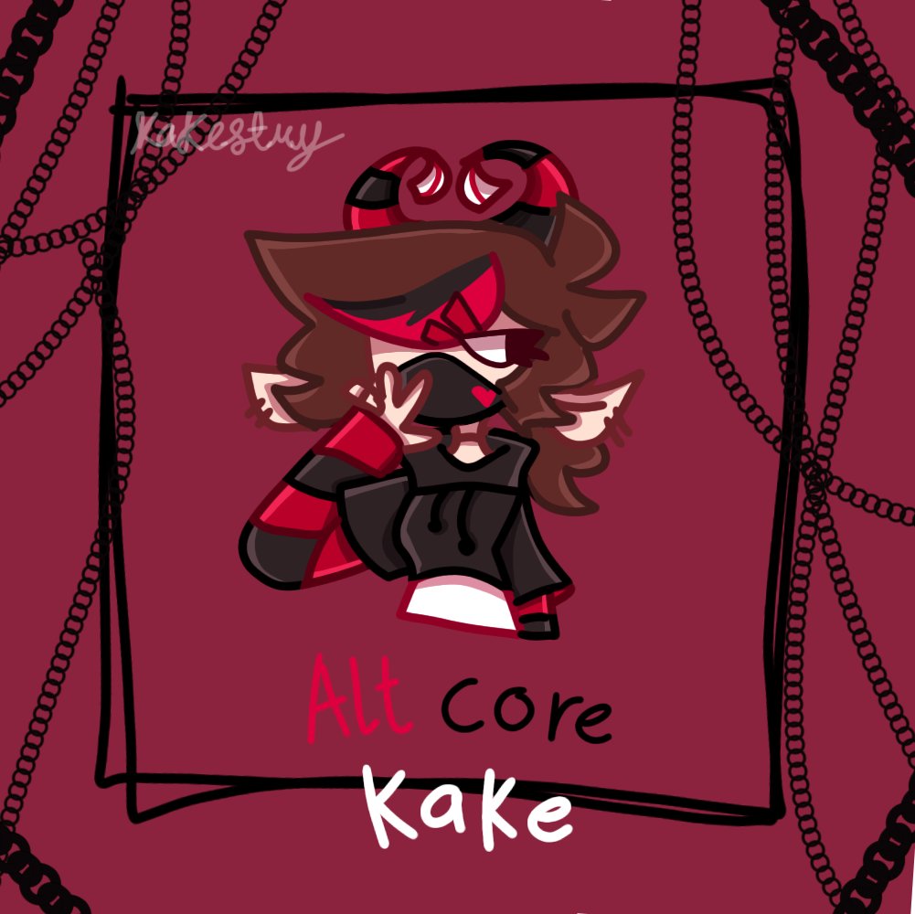 Ruxxide's tweet image. edgy demonic elf thingy #altcore #digitalart