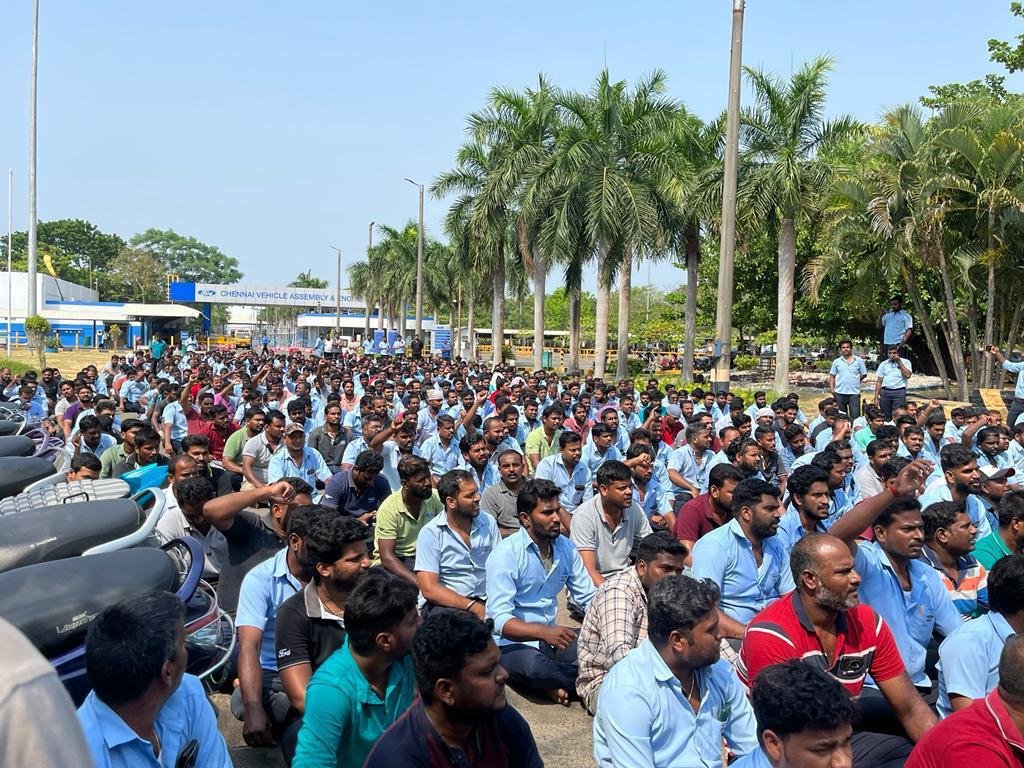 Sathishrlsk's tweet photo. Save our chennai ford employees 
#savechennaifordemployees 
@mkstalin @PMOIndia @Udhaystalin @Ford @jimfarley98 https://t.co/SYDMI60fQa