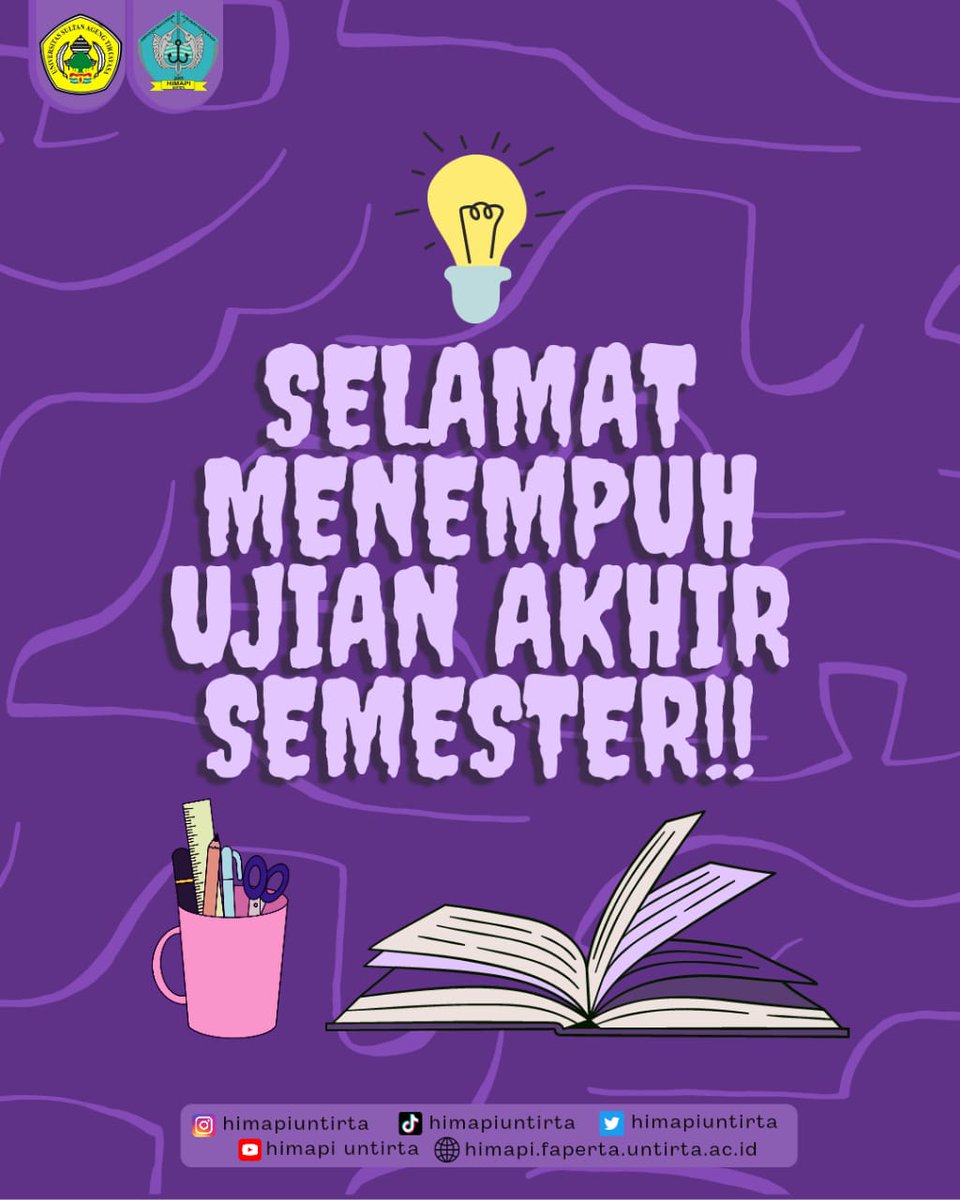 HimapiUntirta's tweet photo. [Semangat Menempuh UAS]

Halo mahasiswa/i Ilmu Perikanan, semangat menempuh Ujian Akhir Semester semoga diperlancar dan memperoleh hasil yang terbaik!

Selamat Berjuang!!

#HimapiUntirta
#KabinetBahteraNawasena
#Periode2022 https://t.co/ssk5d7BG04
