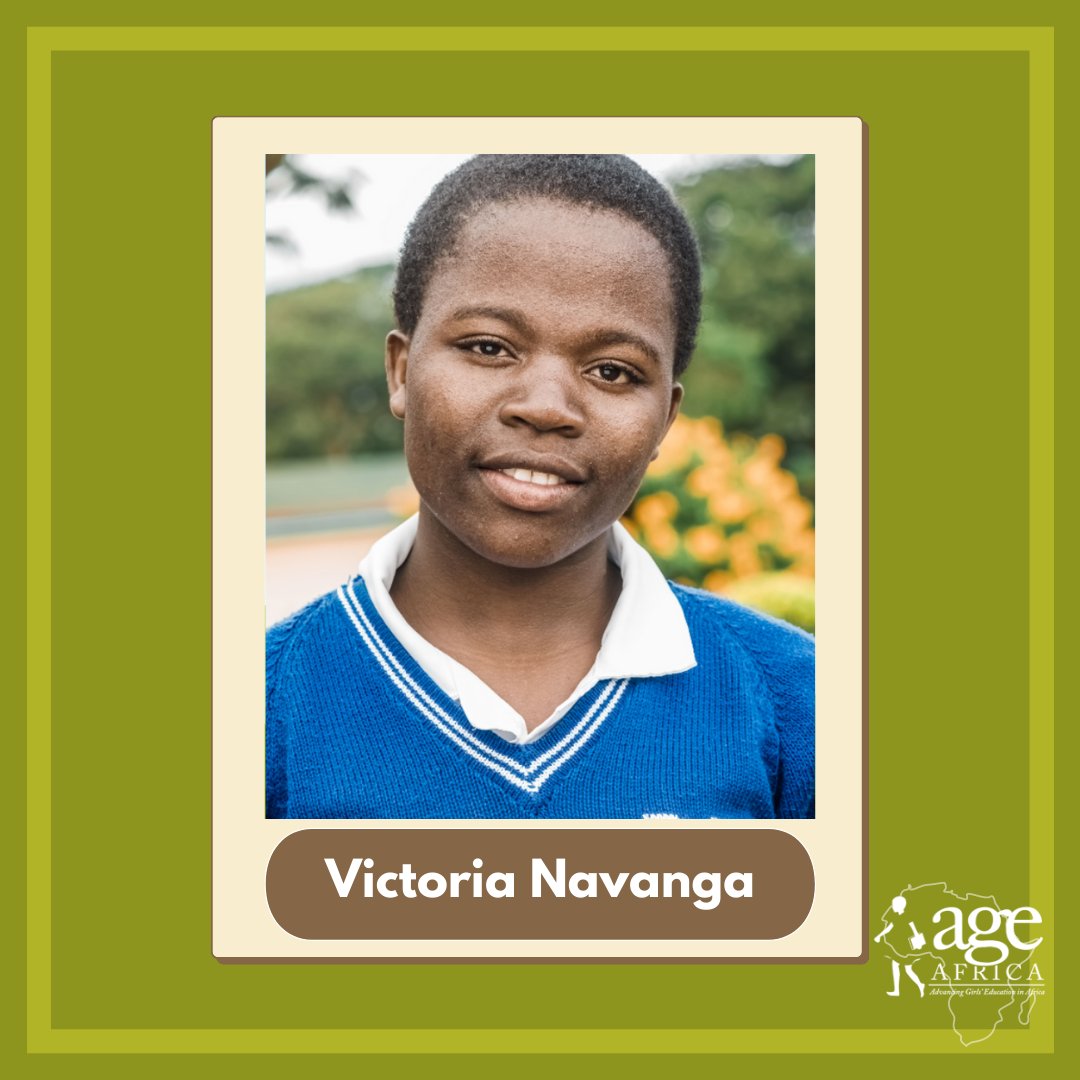 Meet #AGEAfrica Scholar, Victoria Navanga! She studies in Form 3 at Providence Secondary School and her dream is to become a lawyer! 

Learn more about how you can change the lives of scholars like Victoria at ageafrica.org.

#GirlsEducation #MalawiMonday