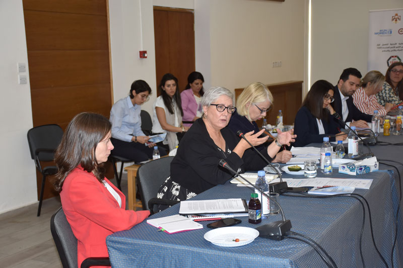 UNSCR1325JO's tweet photo. عقدت اللجنة الوطنية الأردنية لشؤون المرأة وهيئة الأمم المتحدة للمرأة اجتماعا رفيع المستوى مع الشركاء الدوليين لمناقشة المرحلة الثانية من الخطة الوطنية لتنفيذ قرار مجلس الأمن 1325 " المرأة والأمن والسلام" في الحادي والثلاثين من أيار.
#JONAP #UNSCR1325
@unwomenjordan https://t.co/eROwG0oqsA