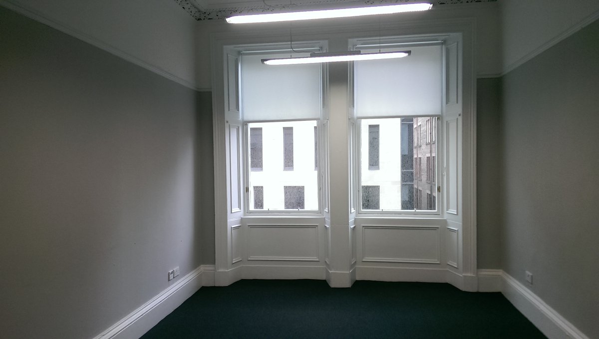 We have office space available from end July.  Central Glasgow for 1-4 people.   Terms negotiable