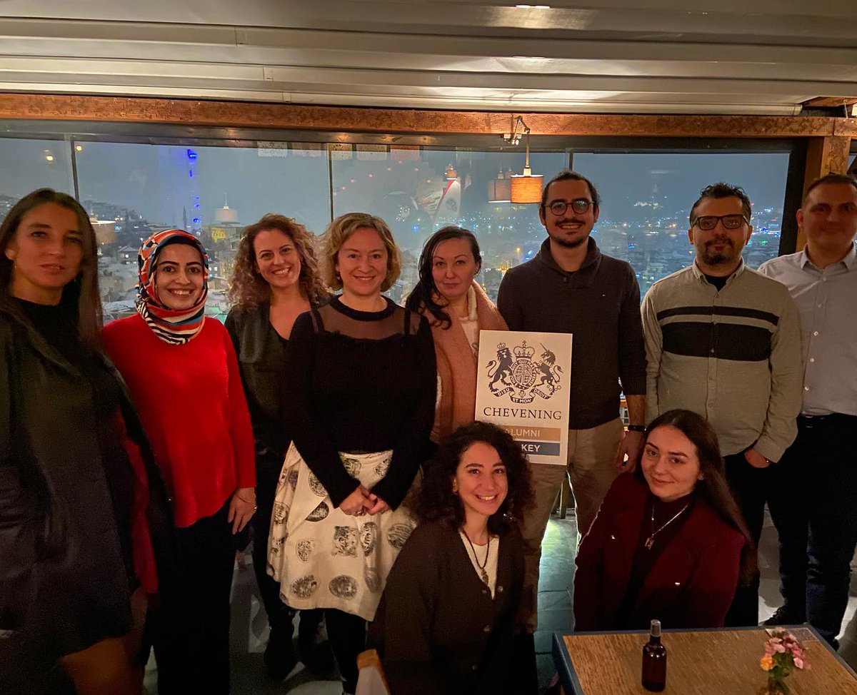 Chevening Alumni Dinner in Istanbul See you at the next alumni event!