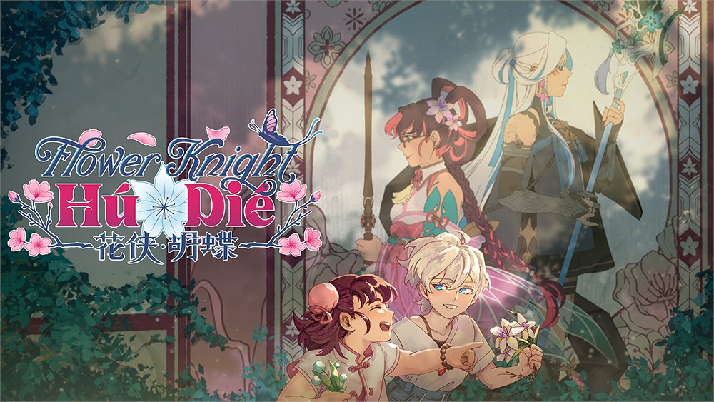 PaperStarsDev's tweet image. Flower Knight Hú Dié (FKHD) is an upcoming sapphic, 🪷solarpunk🪷 #VisualNovel, featuring ✨magical girl(friend)s✨, RPG battles &amp;amp; 3 endings.

#PitchYaGame #IndieGame #Yuri #FK_HD

🔽 More info + Steam link in the thread! 🔽