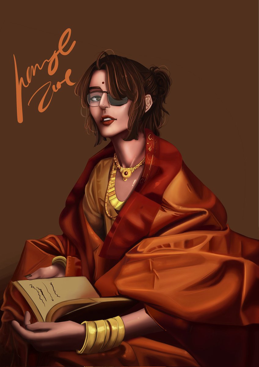 certifiedbrat11's tweet photo. Hange zoe in Indian attire
#hangezoe #AttackOnTitan https://t.co/EIkqqSrgu8