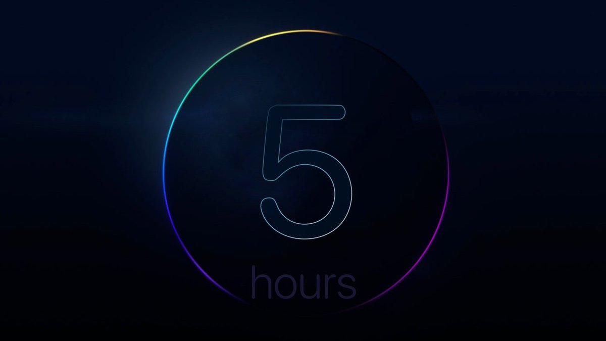 5 hours until #WWDC22 starts!

Want to see the timer right on your home screen? Check out the iEventTimer app with Widgets: apps.apple.com/de/app/ieventt…
#AppleEvent