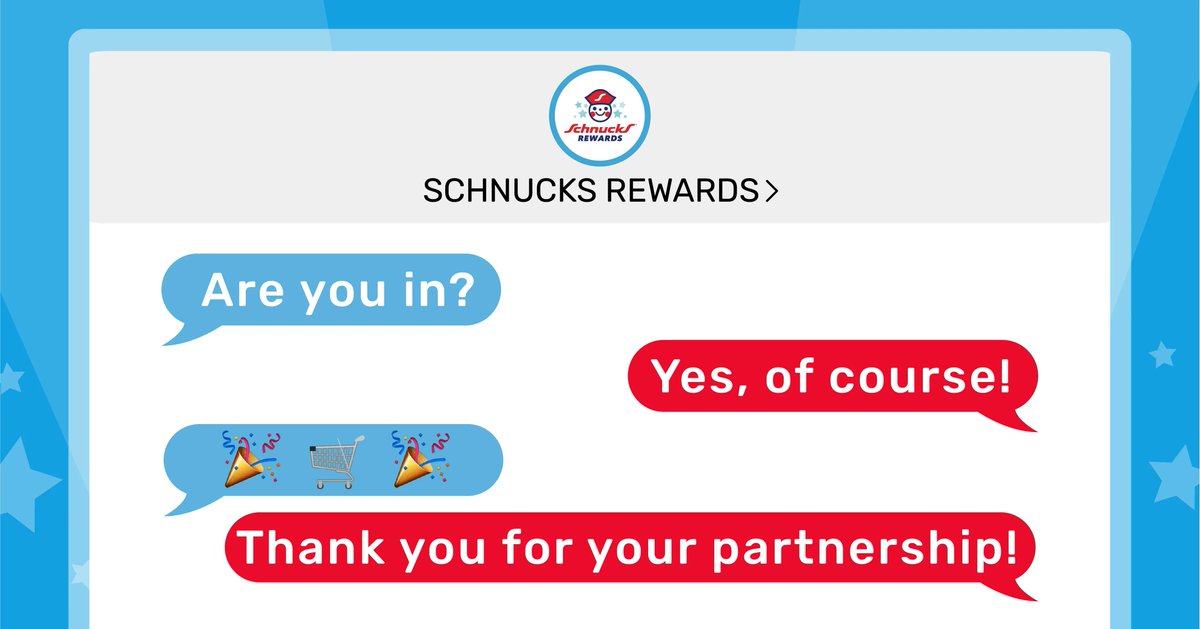 Shop at Schnucks. Earn Points. Donate.

You can now donate your Schnucks Rewards to help support YWCA Metro St. Louis!

Learn more at buff.ly/3txurPS.

#schnucksrewards