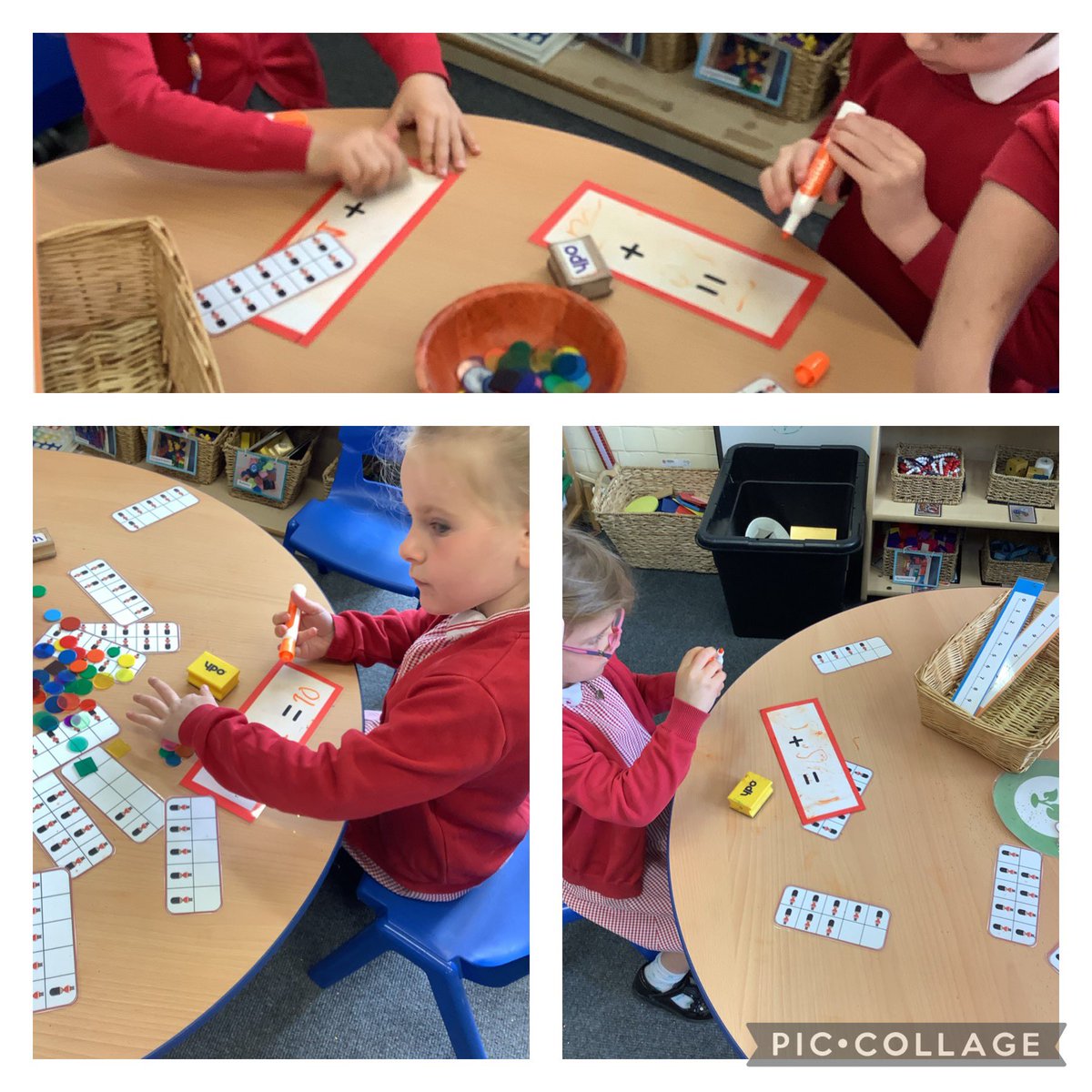🇬🇧🇬🇧🇬🇧Jubilee Maths. Reception practised number bonds to 10 using The Queen’s Guards in a 10 frame.@FallaParkSchool @Miss_Carr_Falla @MissDoyle_Falla
