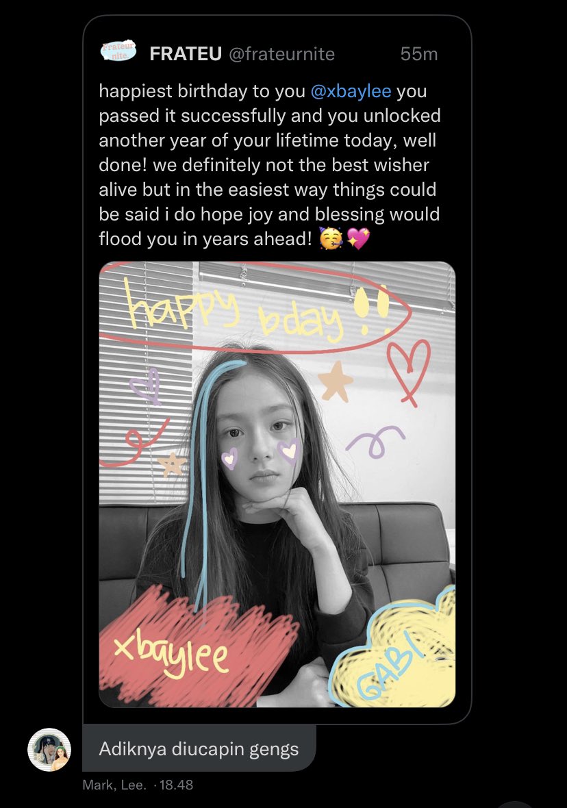 Kak mark baik 😔🫶🏻