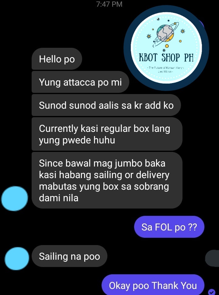 KBotShopPH's tweet photo. #KBotShop_UPDATES
UNSEALED FOL AND ATTACCA CARAT VER UPDATE
I'm very sorry for the very slow and many delay sa shipping i deeply apologize po.. All we do is the best for the Album and safety .. Super rami nang Attacca Carat Ver kaya by batch.. Hope you all understand https://t.co/2OnQE7O1GX