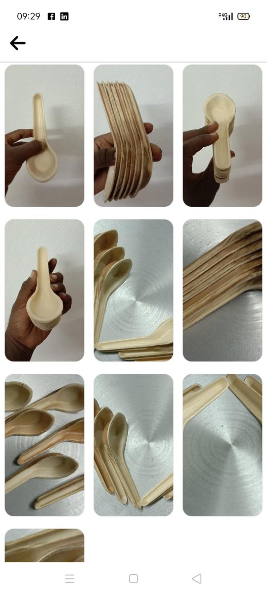 spskalyankumar's tweet photo. Soup spoon make it in Areca leaf
#arecaleaf #palmleaf #arecaplate #arecaspoon
@ECOWARRIORSS
@SudhaRamenIFS
@supriyasahuias https://t.co/b2WNQk988t