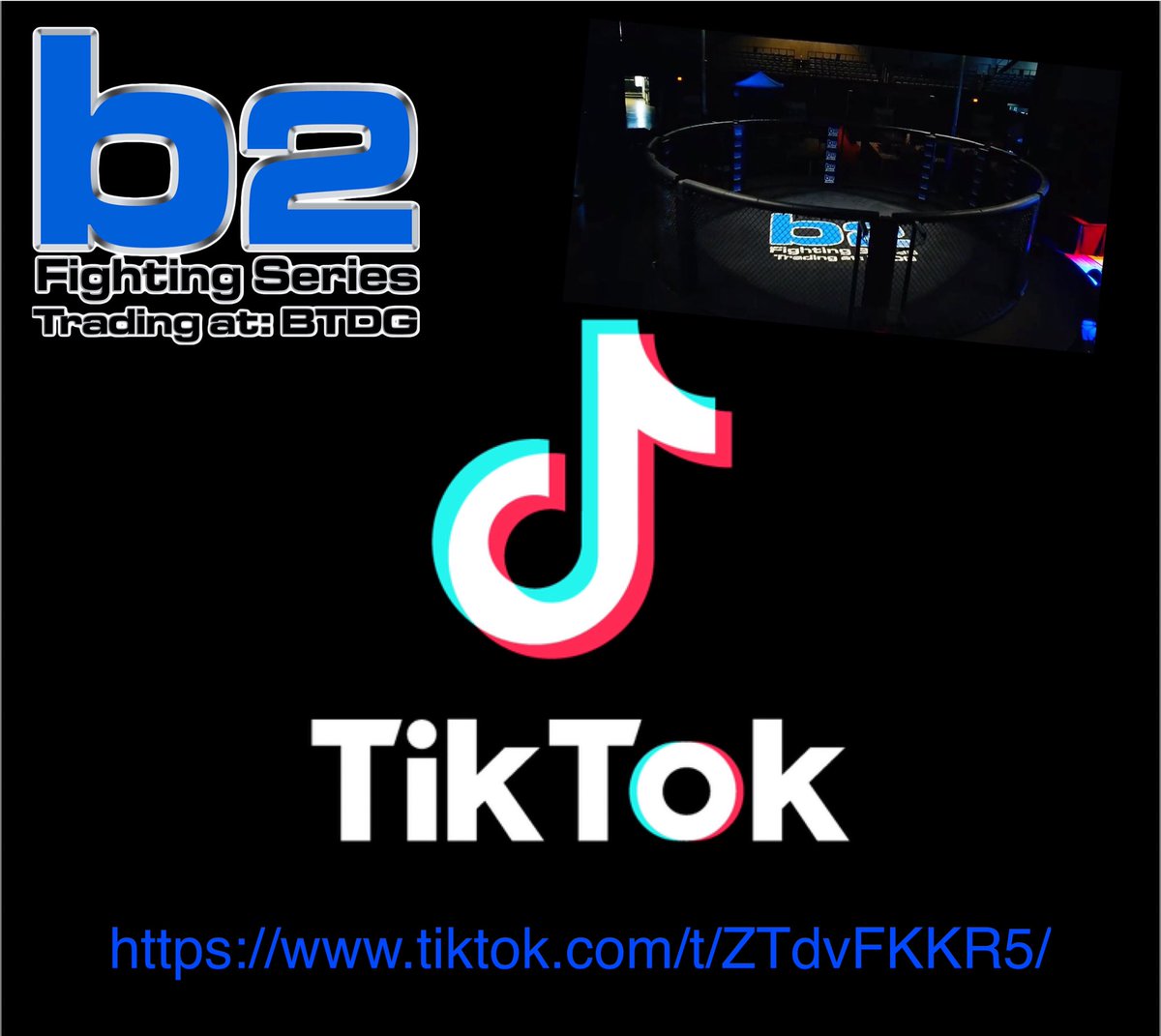 B2 Digital &amp; The B2 Fighting Series is excited to launch our #TikTok channel! Amazing updates on the way today &amp; all week long but follow us on <a href="/tiktok_us/">TikTok US</a> at tiktok.com/t/ZTdvFKKR5/ #b2fs #mma  #fitness #MixedMartialArts  #entertainment #sports #LiveSports #LiveEvents #JiuJitsu