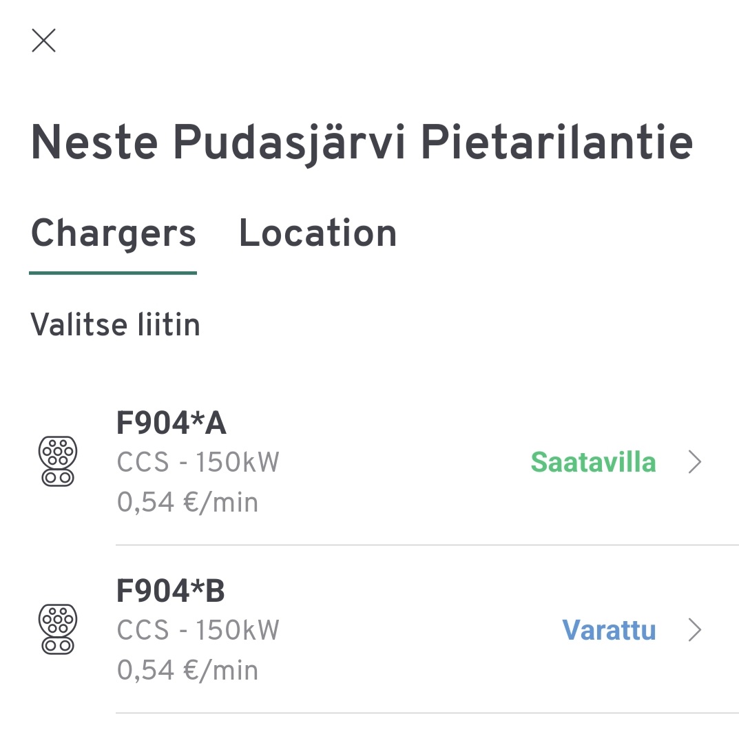 TimoLiikanen's tweet photo. Nyt on Pudasjärvelläkin teholatausta tarjolla sähköautoille!👌@sahkoautomiehet @Latauskartta https://t.co/ZMKQPXWB1r