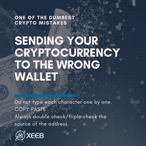 XEEBster_Token's tweet photo. Chances are you'll never get it back so double check before you transact.
#xeebster #xeeb #Revenuetoken #BUSD #investment #blockchain #Passiveincome #crypto #BSCGems #altcoin https://t.co/zBN8Q7ynIv