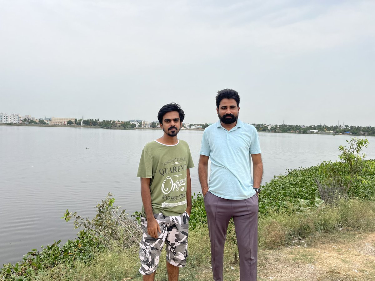 vikranttongad's tweet photo. ये चेन्नई की सेमबक्कम लेक है जो कि अपने प्रदूषण के लिए जानी जाती थी। लोग इसके आसपास कूड़ा डालते थे।लेकिन Care Earth Trust ने इसका बीड़ा उठाया, इसका कायाकल्प किया। इसलिए आज यह लेक टूरिज़्म स्पॉट बन गया है। किनारे पर कूड़े को हटाकर पार्क बनाया जा रहा है। #VikrantTongad #Lakerevive https://t.co/DHf3nNDHVK