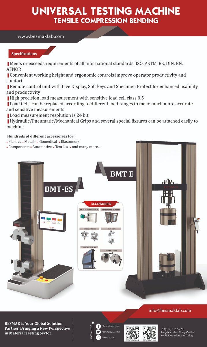 BESMAK - Materials Testing Machines tweet media
