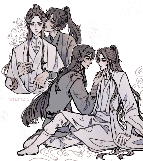 If I say sorry would you tell me I did everything I could?~
#二哈和他的白猫师尊 #2ha 