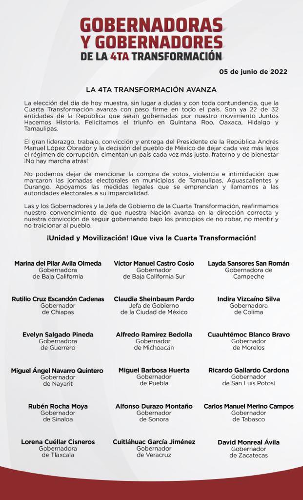 Claudiashein's tweet photo. La transformación avanza en todo el país. https://t.co/L64glQ4Qp9