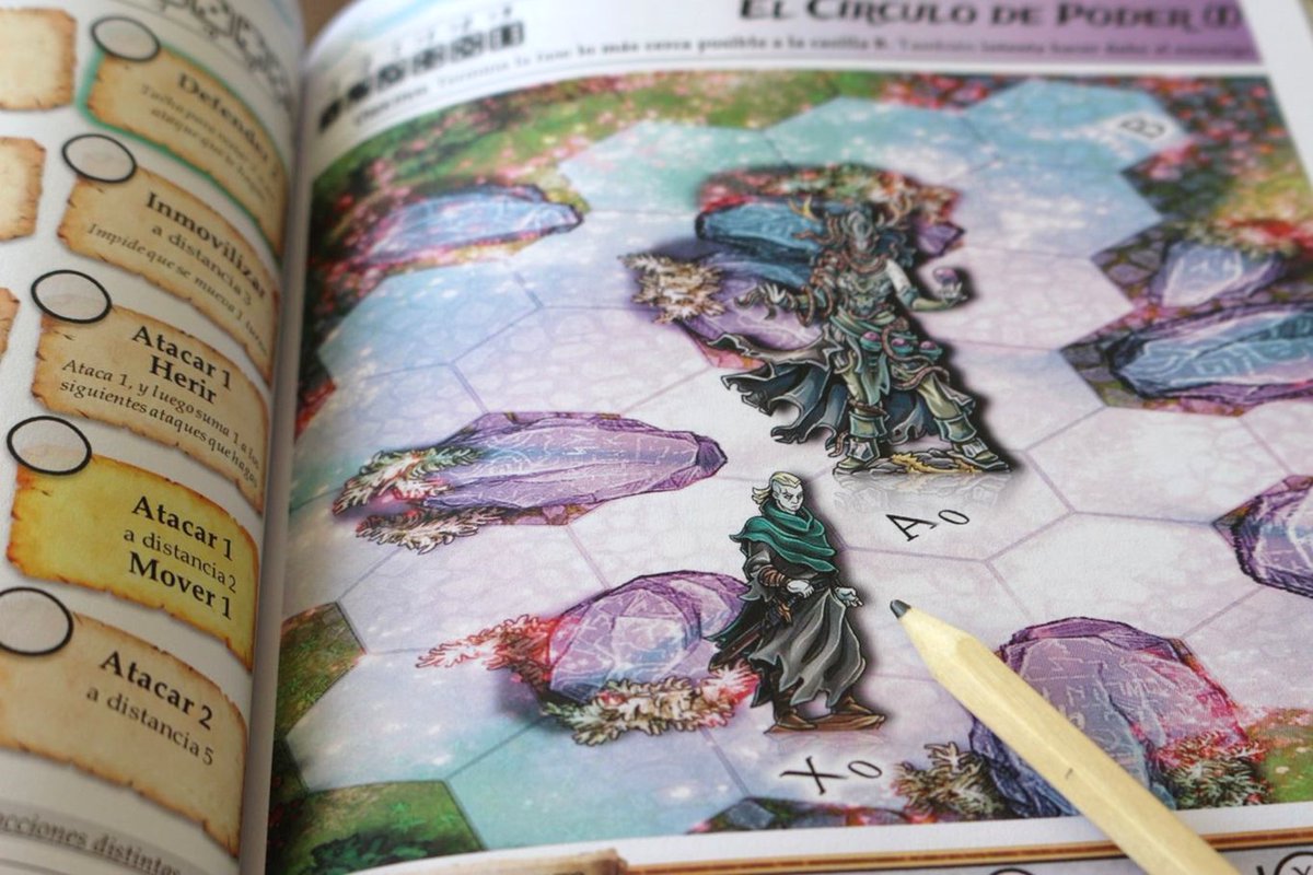 enlascenizas's tweet photo. EN LAS CENIZAS: un RPG de acción sobre tablero que se juega dentro de un libro. https://t.co/dsKluwweOU